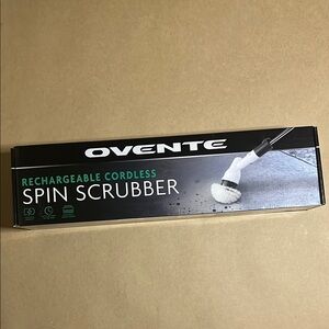 Rechargeable Cordless Spin Scrubber